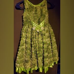 Green Formal Children's Dress